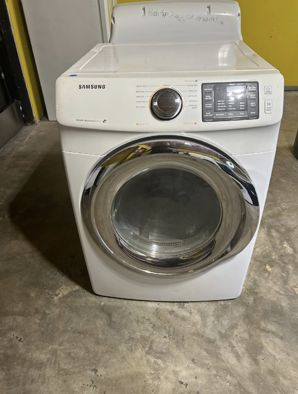 Heavy duty Samsung electric dryer